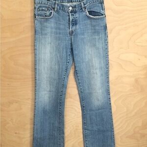 Lucky Brand Classic Straight Jeans Blue Cotton Womens Sz 8/29.
